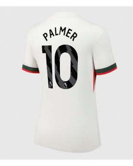 Chelsea Cole Palmer #10 Maglia Gara Trasferta Repliche 2025-26 Donna Maniche Corte